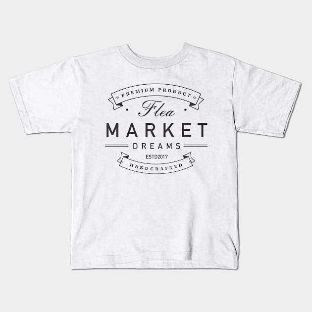 Flea Market Dreams Kids T-Shirt by SMNT